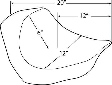 DRAG SPECIALTIES SEATS EZ-Solo Seat with Scorpion Stitch for Harley FXBR/S '18-'20 - Vinyl