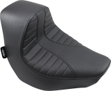 DRAG SPECIALTIES SEATS EZ-Solo Seat with Scorpion Stitch for Harley FXBR/S '18-'20 - Vinyl