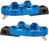 ARLEN NESS MX Foot Pegs - Driver - Blue 07-903