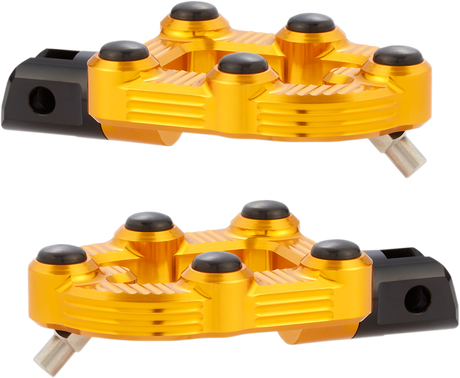 ARLEN NESS MX Foot Pegs - Driver - Gold 07-935