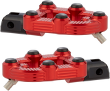 ARLEN NESS MX Foot Pegs - Driver - Red 07-946