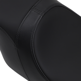 Drag Specialties Seats Predator 2-Up Seat with Smooth Finish for Harley-Davidson FL Models 1997-2007 - Part #0801-0367