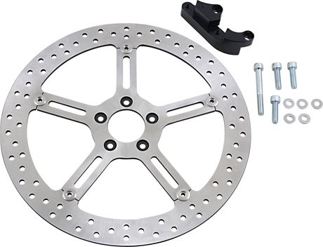 ARLEN NESS Big Brake Rotor - 15" - Front Right - Harley-Davidson 02-967