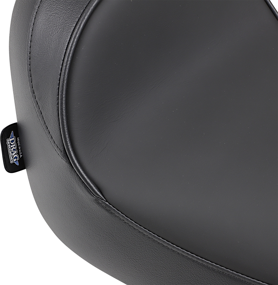 DRAG SPECIALTIES SEATS Solo Seat with Driver Backrest for Harley FXST/FLST 1984-1999 - Smooth Finish