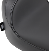 DRAG SPECIALTIES SEATS Solo Seat with Driver Backrest for Harley FXST/FLST 1984-1999 - Smooth Finish