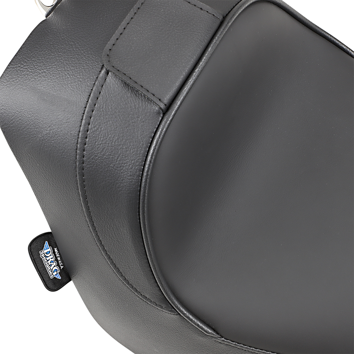 Drag Specialties Seats Solo Seat with Driver Backrest for Harley FL/FX 2000-2006 - Part 0802-0632