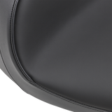 DRAG SPECIALTIES SEATS Solo Seat with Backrest for Harley FX Series 2011-2017 - Smooth Design