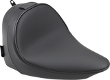 DRAG SPECIALTIES SEATS Solo Seat with Backrest for Harley FX Series 2011-2017 - Smooth Design
