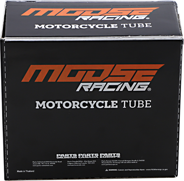 MOOSE OFFROAD Inner Tube - Standard - 14" - TR-4 - Center Metal Valve M20019