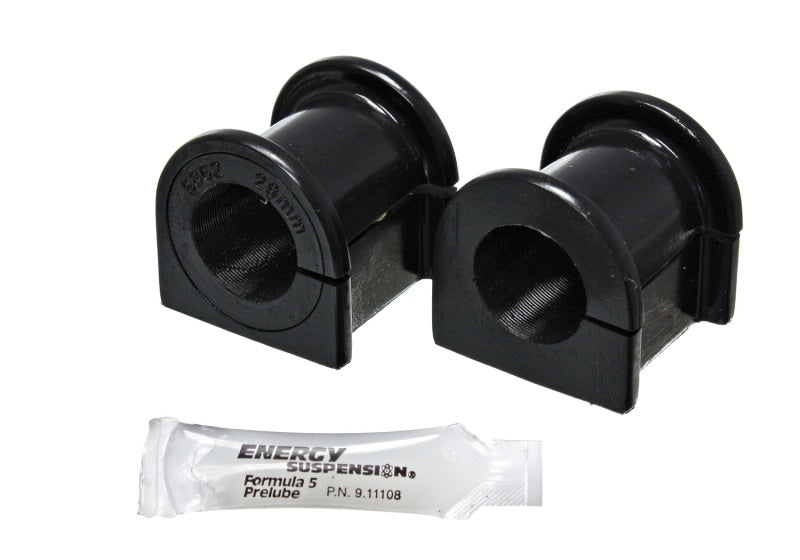 Energy Suspension 8.5135G Front Sway Bar Bushing Kit for Toyota FJ Cruiser and 4Runner (29mm, Black)