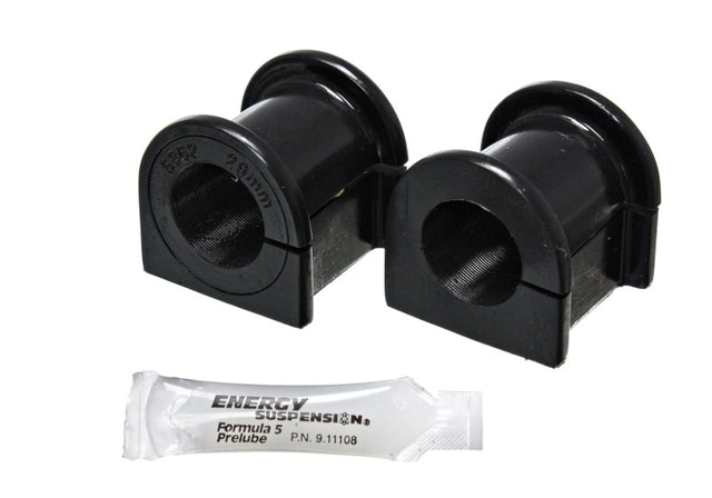 Energy Suspension 8.5135G Front Sway Bar Bushing Kit for Toyota FJ Cruiser and 4Runner (29mm, Black)