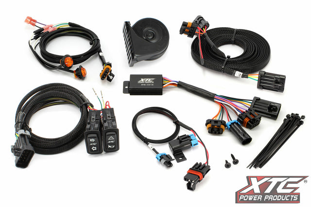 XTC Power Products ATS-POL-RBU Self-Canceling Turn Signal System for Polaris Ranger XP 1000 (2019-2021) with Winch Compatibility