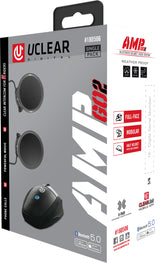 UCLEAR AMP GO2 Bluetooth Helmet Audio System with 2-Rider Intercom for Full Face and Modular Helmets