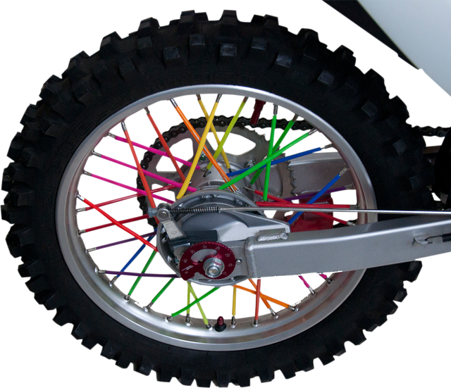 MOOSE OFFROAD Spoke Skins - Orange - 21" - 80 Pack O15-6580O