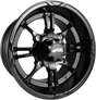 AMS Roll'n 108 Wheel - Front 14x8 Black for 4/137 Bolt Pattern - Part #0230-0861