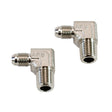 ARB 90 Degree JIC-4(M) to 1/4 NPT(M) Elbow Fitting Pair for Air Systems