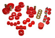Energy Suspension 16.18101R Hyper-Flex Master Bushing Set for 1985-1987 Honda Civic and CRX (Red)