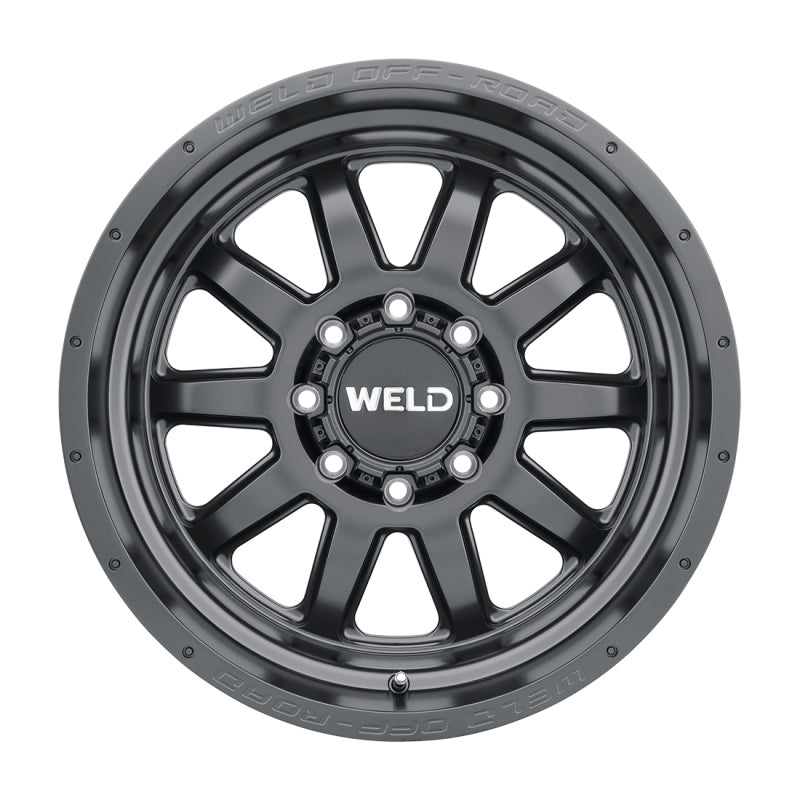 Weld Off-Road W101 20x9 Satin Black Stealth Off-Road Wheel with 6x135 & 6x139.7 Bolt Pattern