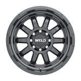 Weld Off-Road W101 20x9 Satin Black Stealth Off-Road Wheel with 6x135 & 6x139.7 Bolt Pattern