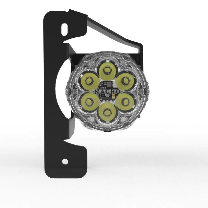 Nacho Offroad Technology Jeep JL/JT 3-Piece Modular Bumper Quatro Fog Mount - Enhanced Lighting Accessory