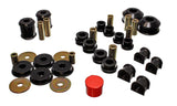 Energy Suspension Hyper-Flex Master Bushing Set for 2003-2005 Mitsubishi Lancer EVO 8 - Black