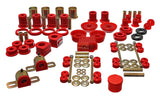 Energy Suspension 3.18130R Hyper-Flex Master Bushing Set for 1999-2002 Pontiac Firebird and 2000-2002 Chevrolet Camaro, Red