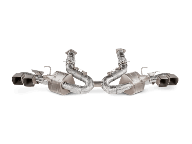 Akrapovic Slip-On Line for Chevrolet Corvette C8 (2020+), Titanium – Part S-CO/TI/3