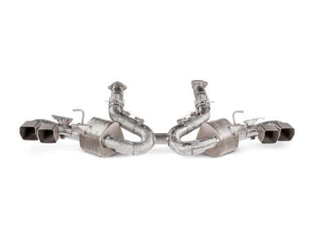 Akrapovic Slip-On Line for Chevrolet Corvette C8 (2020+), Titanium – Part S-CO/TI/3