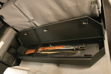 Tuffy Products Underseat Lockbox for 2007-2021 Toyota Tundra Double Cab with Keyed Lock