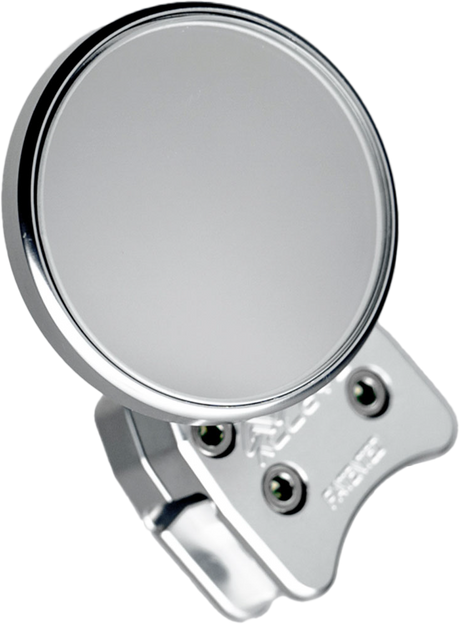 AXIA MOD2SM-C 2.0-Inch Adjustable Billet Aluminum Racing Spot Mirror for Cars and Trucks