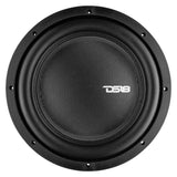 DS18 IXS12.2D 12-Inch 800 Watts RMS Dual 2 Ohm Shallow Mount Fiberglass Subwoofer for Car Audio System