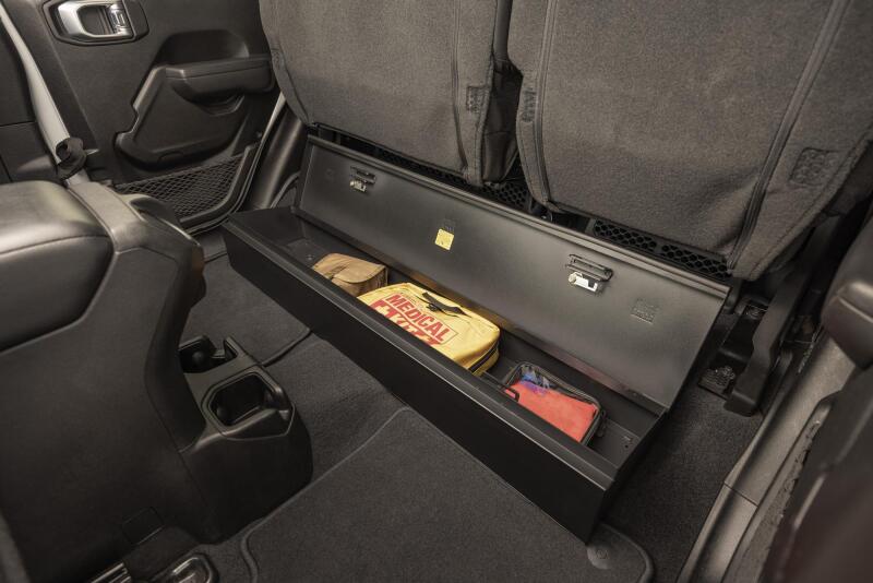 Tuffy Products Underseat Lockbox for Jeep Gladiator 2020-2024 – High Security Steel Concealed Storage