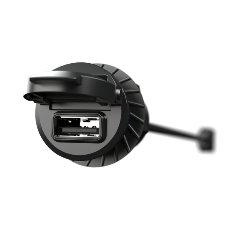 Rockford Fosgate PMX-USBP Universal USB Port for Powersports Vehicles - Extends USB Input with Corrosion-Resistant Connections and Protective Cover
