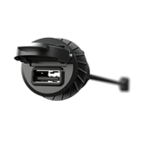 Rockford Fosgate PMX-USBP Universal USB Port for Powersports Vehicles - Extends USB Input with Corrosion-Resistant Connections and Protective Cover