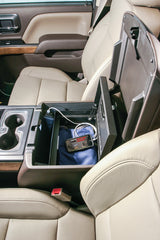 Tuffy Products Console Safe with Keyed Lock for Chevrolet Silverado and GMC Sierra 1500 (Part #320-01)