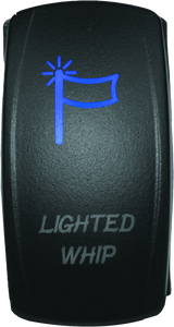 DragonFire Racing Lighted Switch Whip On/Off Blue - Part 521393