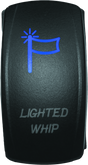 DragonFire Racing Lighted Switch Whip On/Off Blue - Part 521393