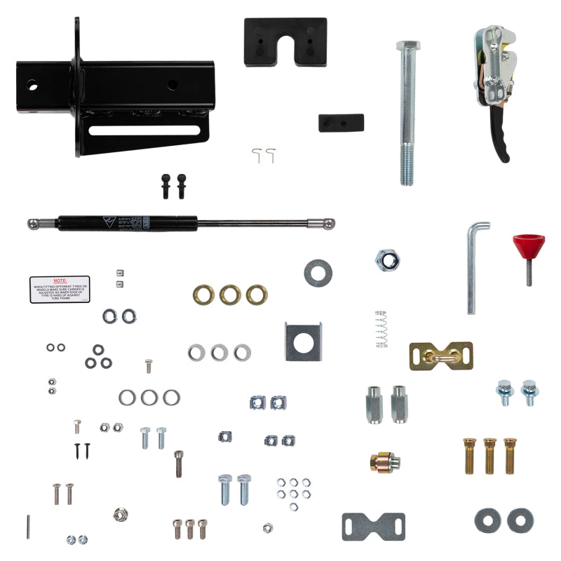 ARB Spare Tire Carrier Swingaway Right Side for 80 Series Toyota Land Cruiser and Lexus LX450