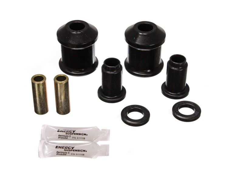 Energy Suspension 5.3108G Front and Rear Control Arm Bushing Set for Mitsubishi Eclipse and Eagle Talon (1990-1994) – Black Polyurethane