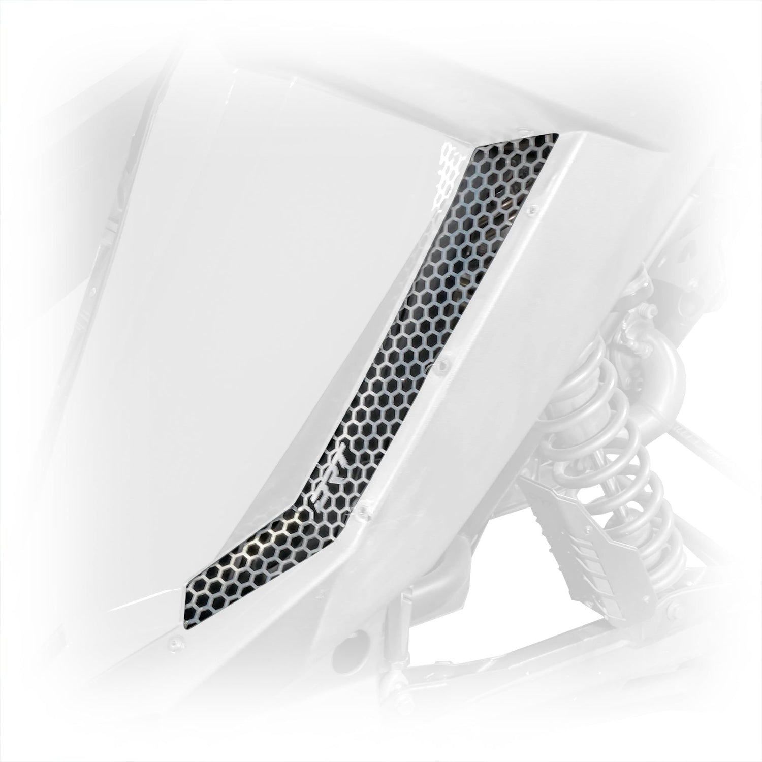 Polaris RZR Pro / Turbo R Aluminum Rear Fender Screen Set | DRT Motorsports