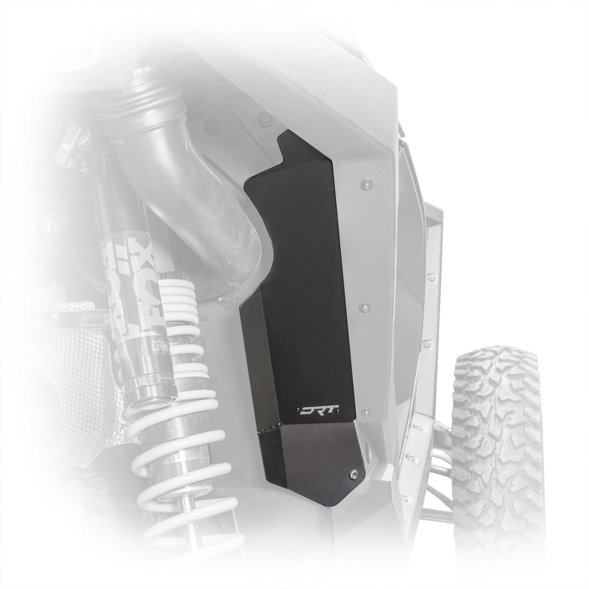 Polaris RZR Pro XP / Turbo R Aluminum Rear Inner Fender Guards | DRT Motorsports