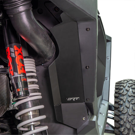 Polaris RZR Pro XP / Turbo R Aluminum Rear Inner Fender Guards | DRT Motorsports