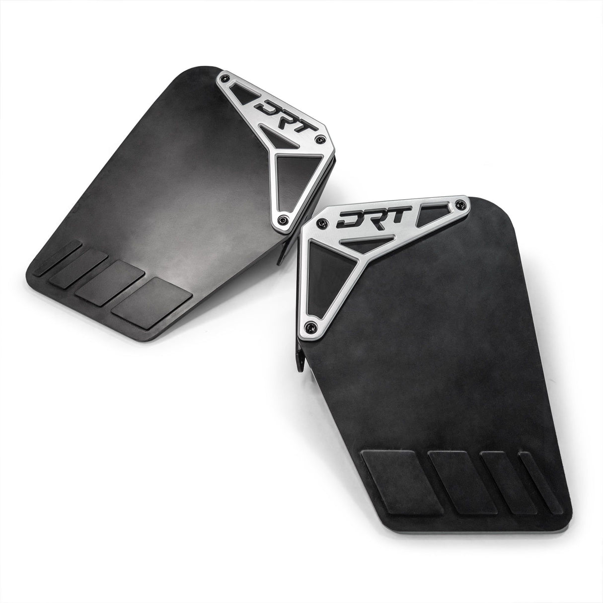 Polaris RZR Pro R / Turbo R Billet Aluminum Extended Mud Flap Kit | DRT Motorsports