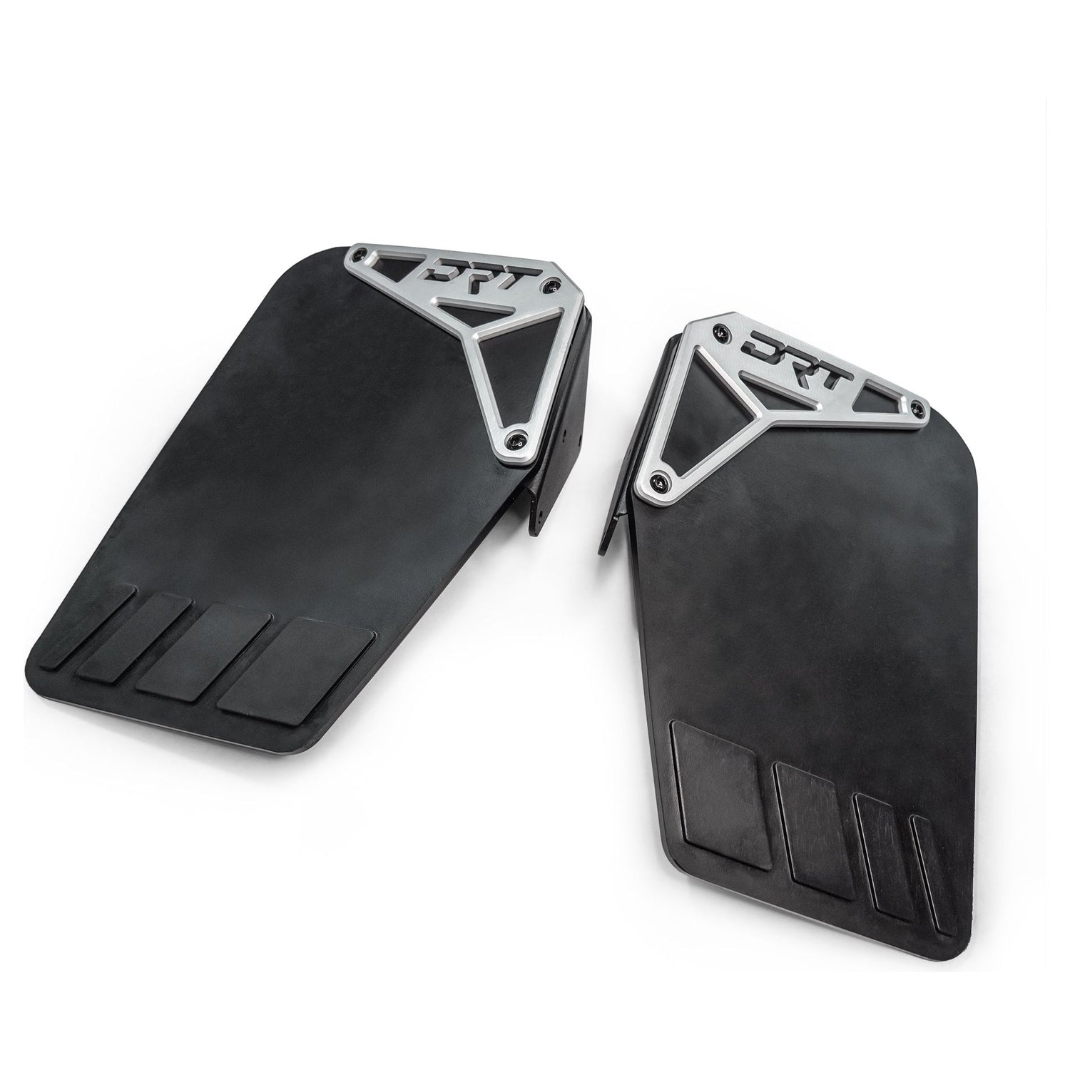 Polaris RZR Pro R / Turbo R Billet Aluminum Extended Mud Flap Kit | DRT Motorsports