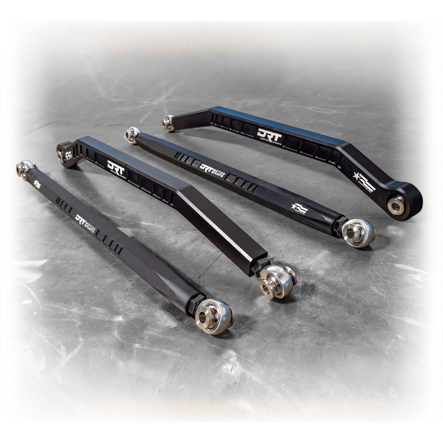 Polaris RZR Pro XP Billet Aluminum High Clearance Radius Rod Set | DRT Motorsports