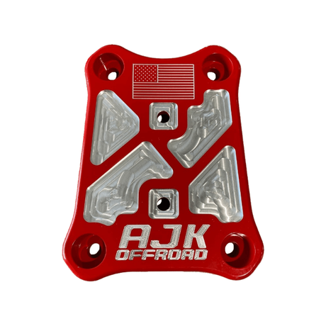Polaris RZR Pro R / Turbo R Billet Radius Rod Plate | AJK Offroad