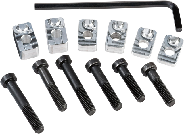 MOOSE Offroad Handlebar Riser Kit - 5 mm to 30 mm - Fits Jeep Wrangler, Toyota Tacoma, Ford Ranger