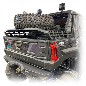 Polaris Xpedition Chase Rack / Tire Carrier System | DRT Motorsports