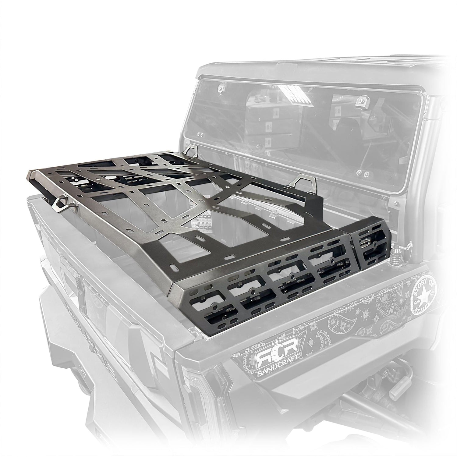 Polaris Xpedition Chase Rack / Tire Carrier System | DRT Motorsports