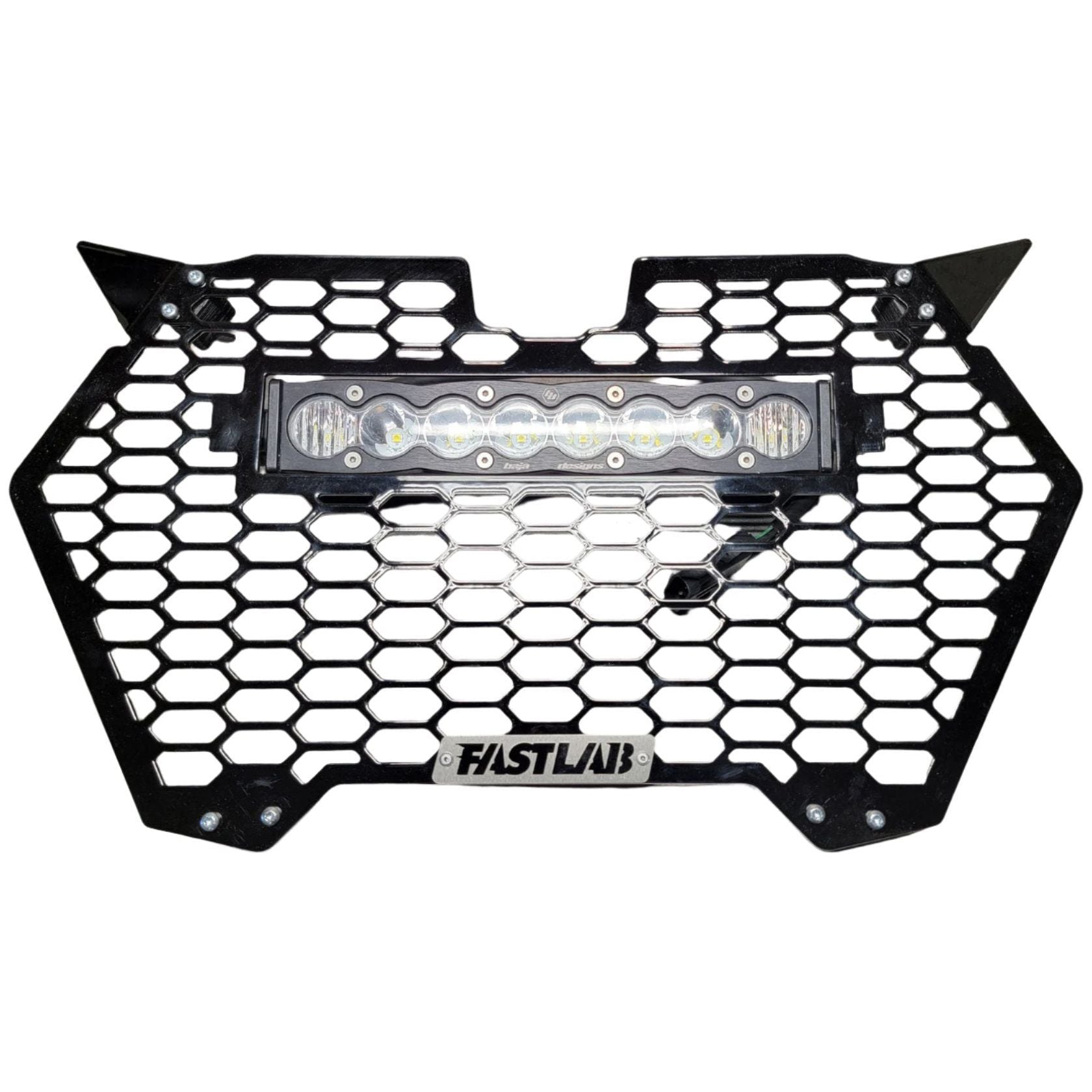 Can Am Maverick R Grill with S8 Light Bar